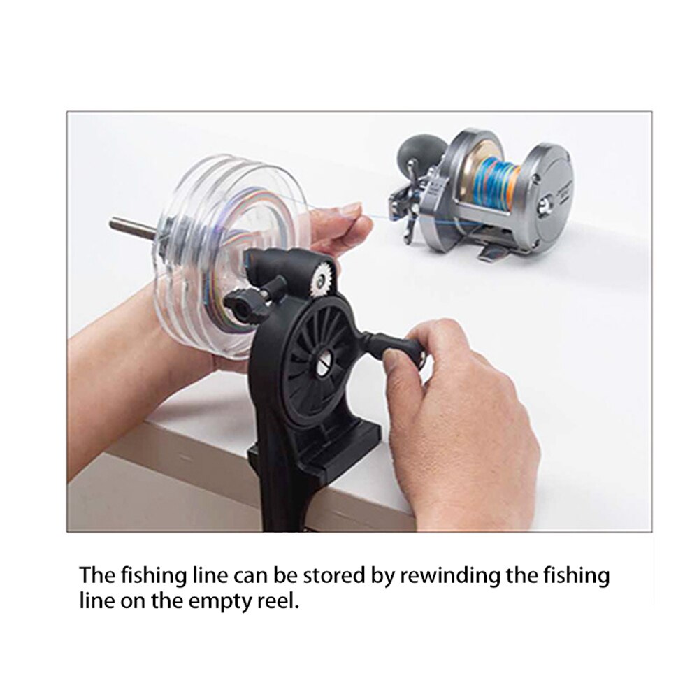 Fishing Line Winder High Speed Adjusted Spool Line Winding Fishing Line Recycle Fishing Line Winder Tackle Accessories Pesca