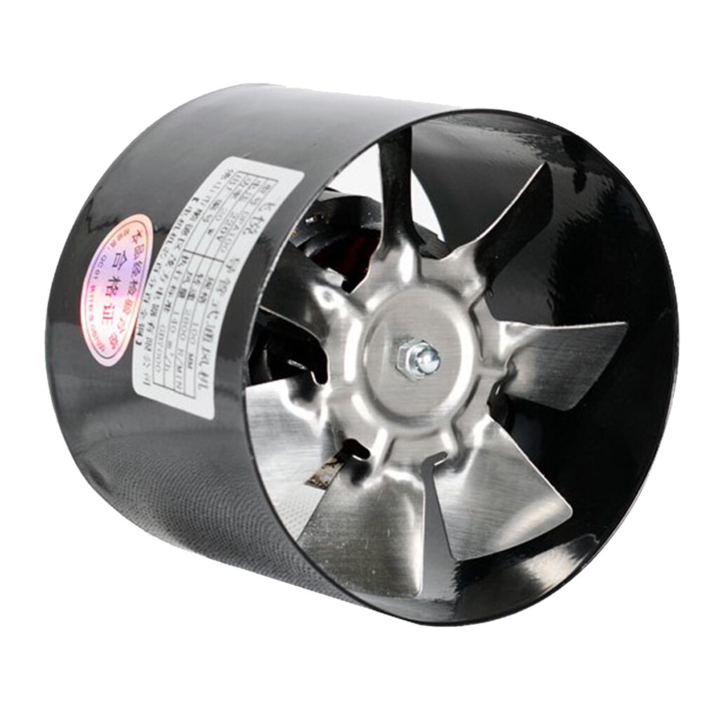 Marine Boat 220V 4inch In-Line Bay Bilge Air Blower, Vent Fan Ventilation Bilge Air Blower Fan Quiet