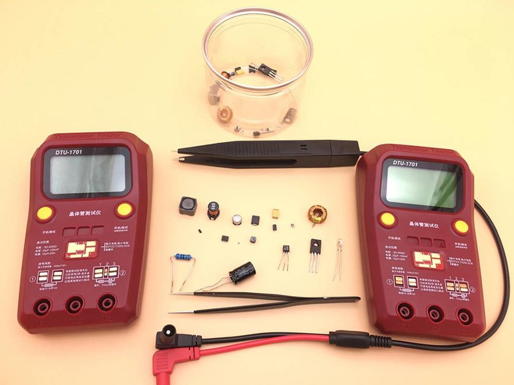 Digital Multimeter Analog Tester True RMS SMD Component Multi Metro DIY Transistor Crystal Capacitor NCV Testers ESR Meter