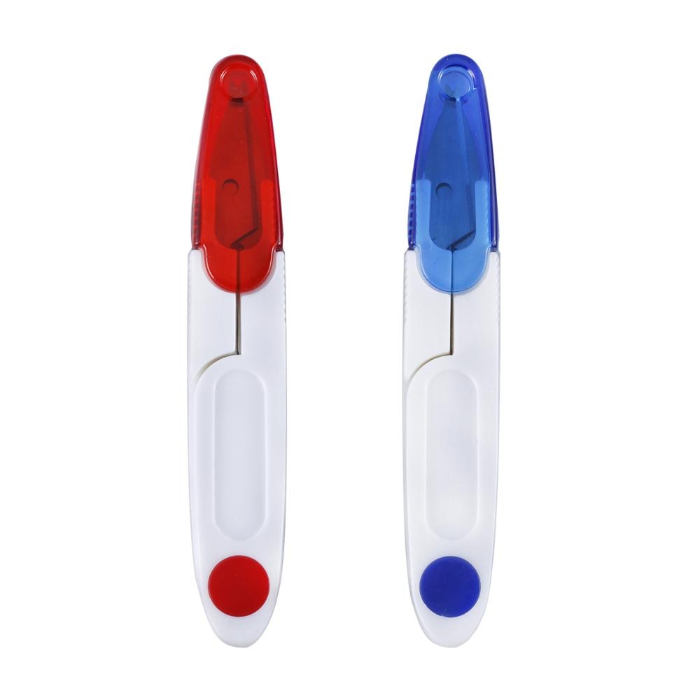 Przenośny ścieg krawiecki nożyczek narzędzie robić majsterkowania materiały krawieckie linka wędkarska frez brzdąkać przędza nici kliper szczypce trymer