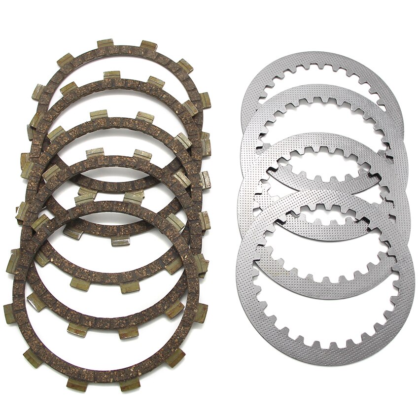 Motorfiets Koppeling Wrijving Platen Voor Yamaha SRX250 SR250 Speciale XT250T XT250LC XT250L XT250 1EU 3J2-16324-00 5Y1-16331-01