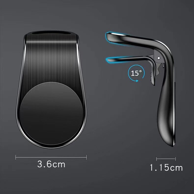 Metal Magnetic Car Phone Holder For BMW M X1 X3 X5 X6 E46 E39 E90 E36 E60 E34 E30 Air vent Magnetic Holder Car GPS Mount Holder