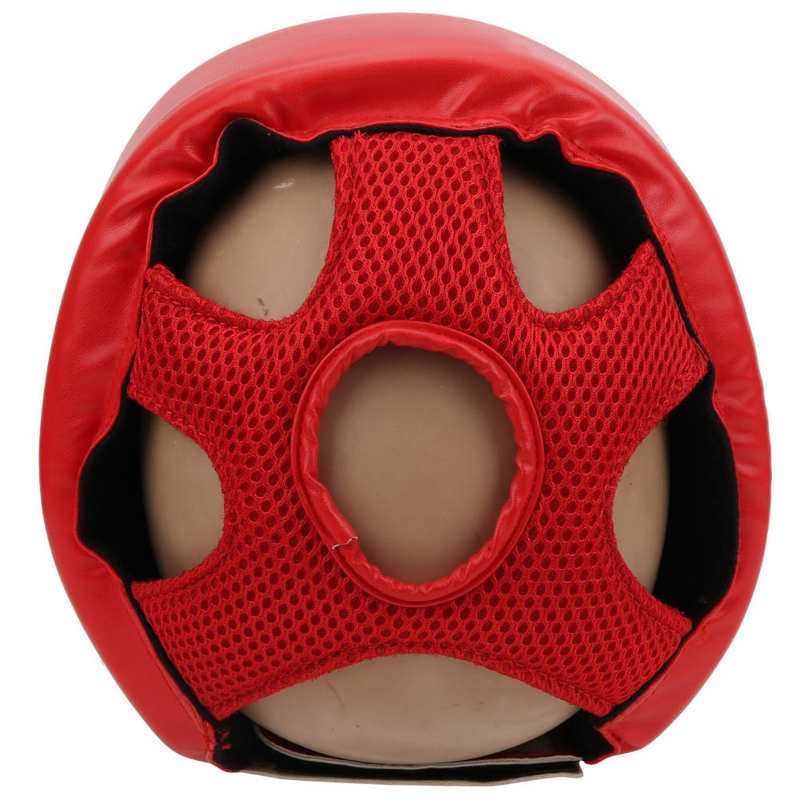 Kick Boxing Helmet PU Half-pack Punching Head Guard Karate Muay Thai Free Fight MMA Sanda Training Adults Kids Protection Gears