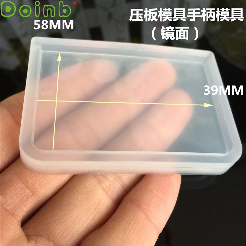 Geometric Mud Board Silicone Mold Base Plate Molds Pendant Necklace Resin Jewelry Making Mould Clay Tools: 05