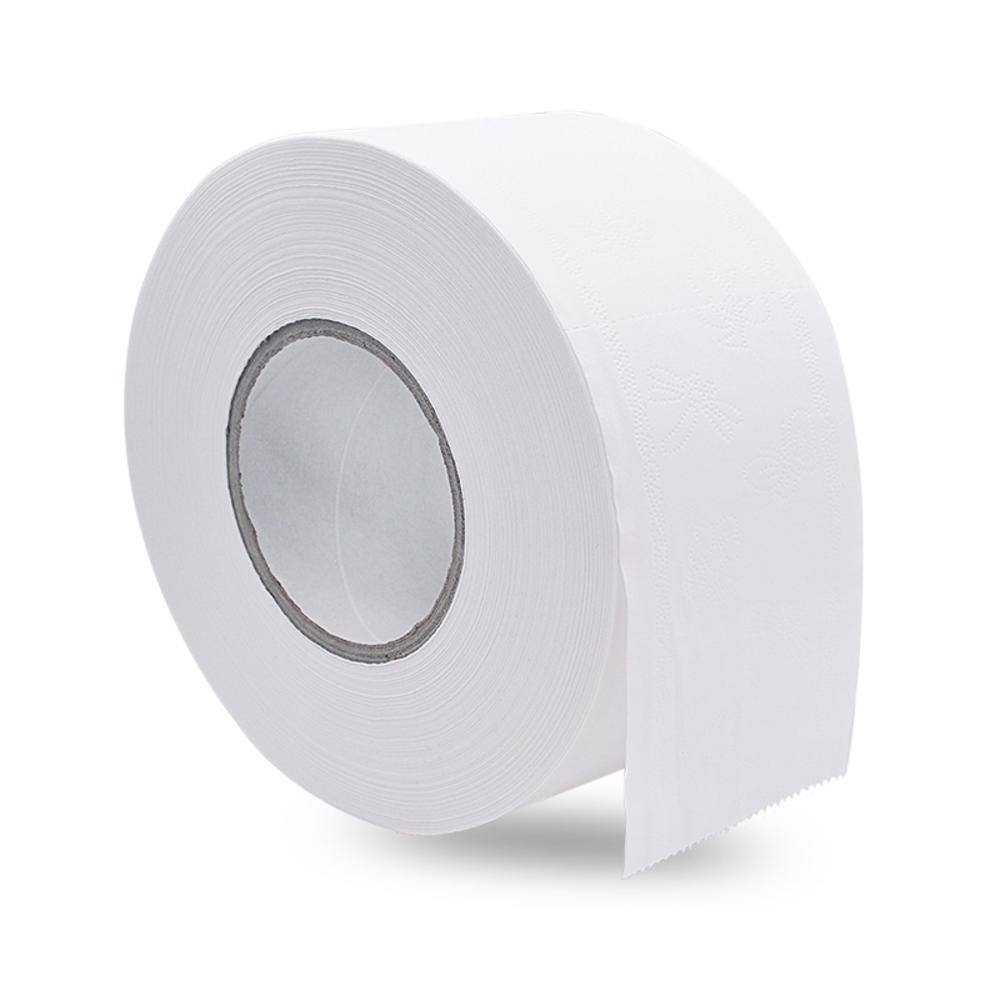 1 iso rulla nopea wc-paperirulla 4- kerroksinen kotikylpy-wc-paperi ensisijainen puumassa wc-paperirulla