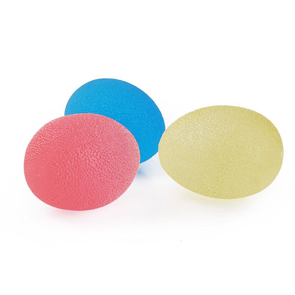 Boule de Stress de thérapie de main de Silicone pour des adultes et des enfants, Squishy de poignée de thérapie de main, presse-agrumes d'exercice de résistance de doigt