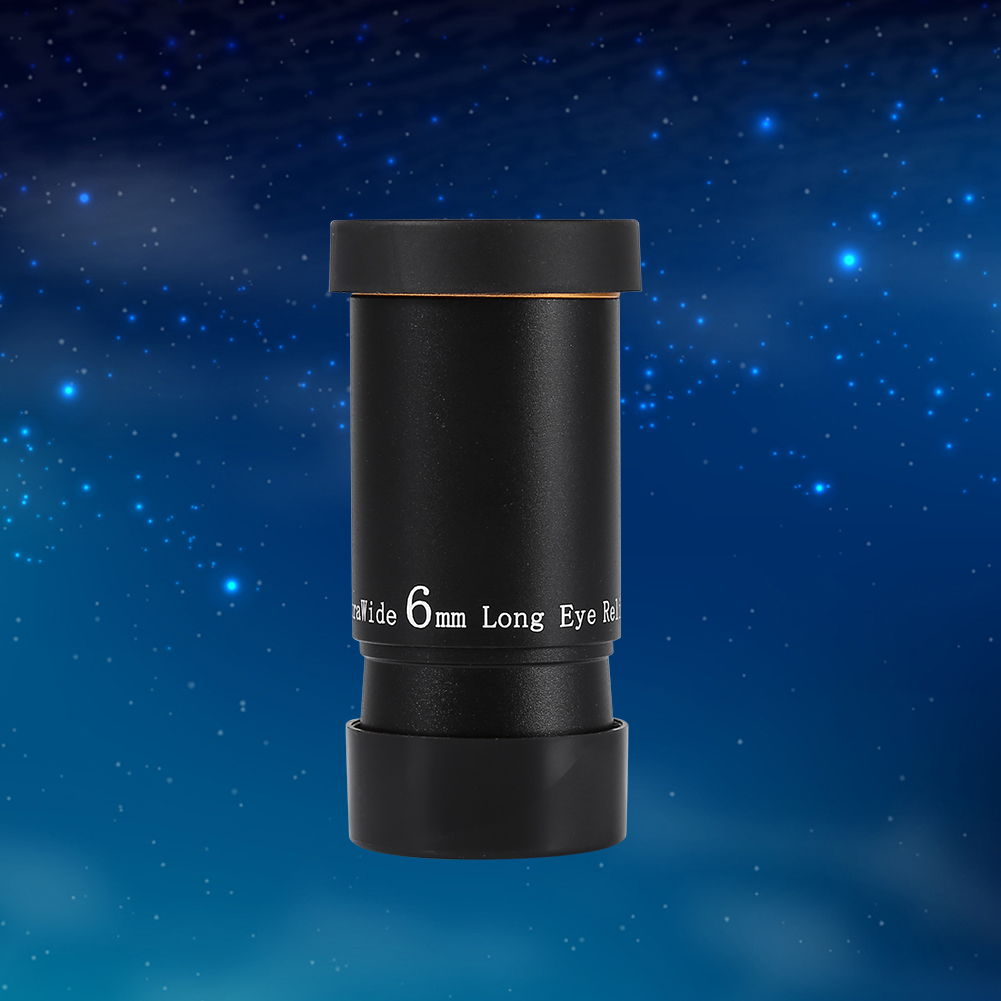 1.25 tommer 6mm ultrabredt okularobjektiv multi-coatede okularer til tilbehør til teleskopkamera