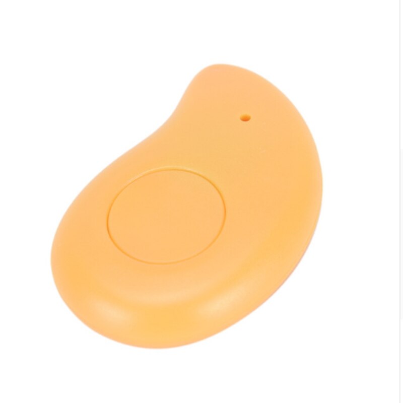 Anti-mistet trådløs bluetooth-tracker smart tag smart finder nøkkelfinner locator for lommebok bag bagasje bil localizador bluetooth: Gul