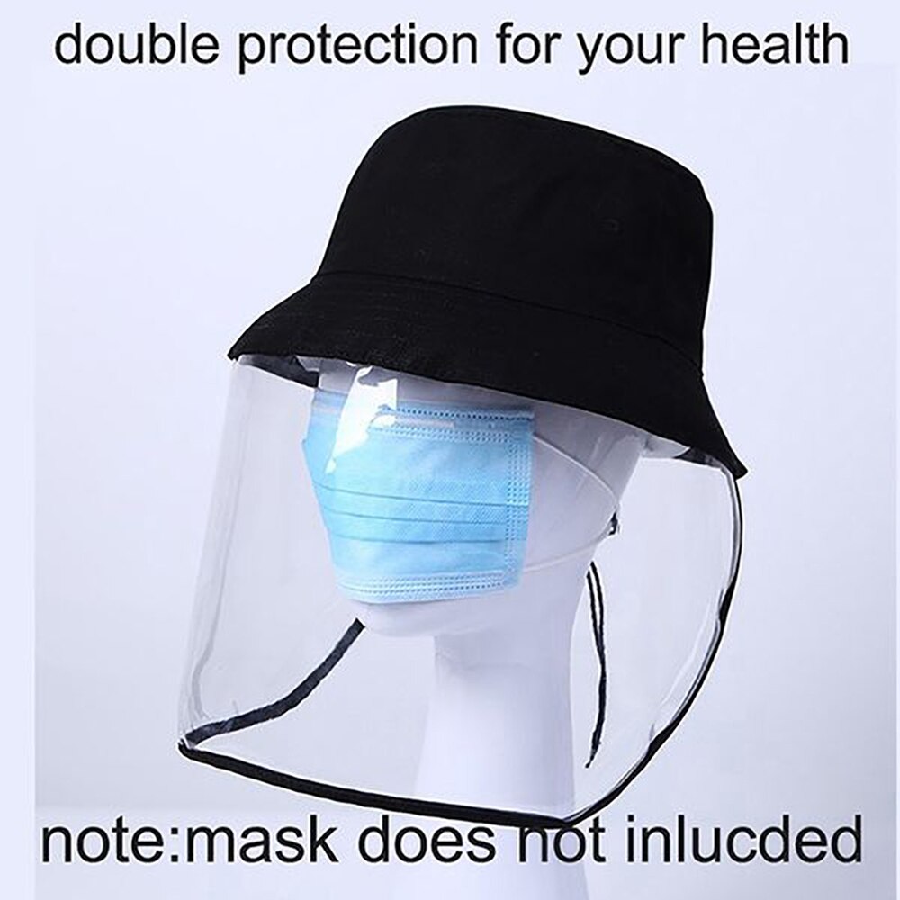 Multi-function Protective Cap Anti Infection Protective Hat Eye Protection Anti-fog Windproof Hat Anti-saliva Face Cover Cap