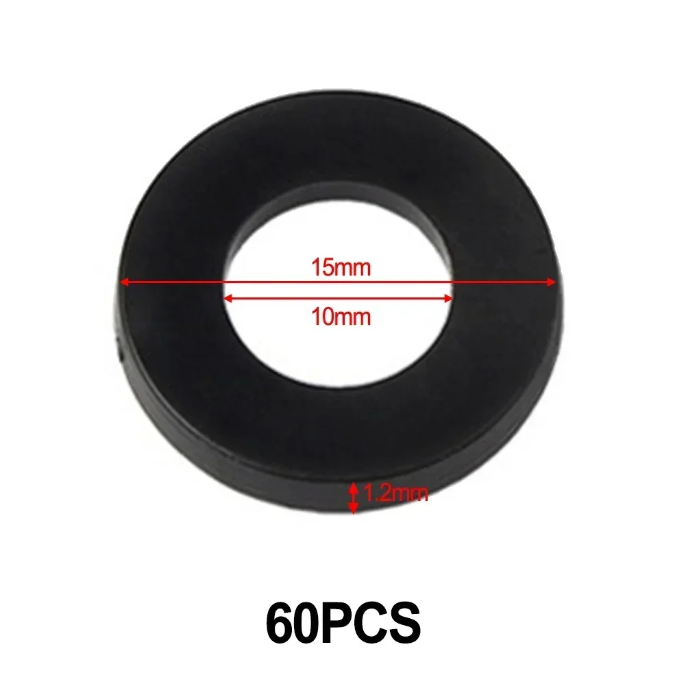10 Schwarze Türscharniere – 75 Mm (3 Zoll) Schranktürscharniere Mit 60