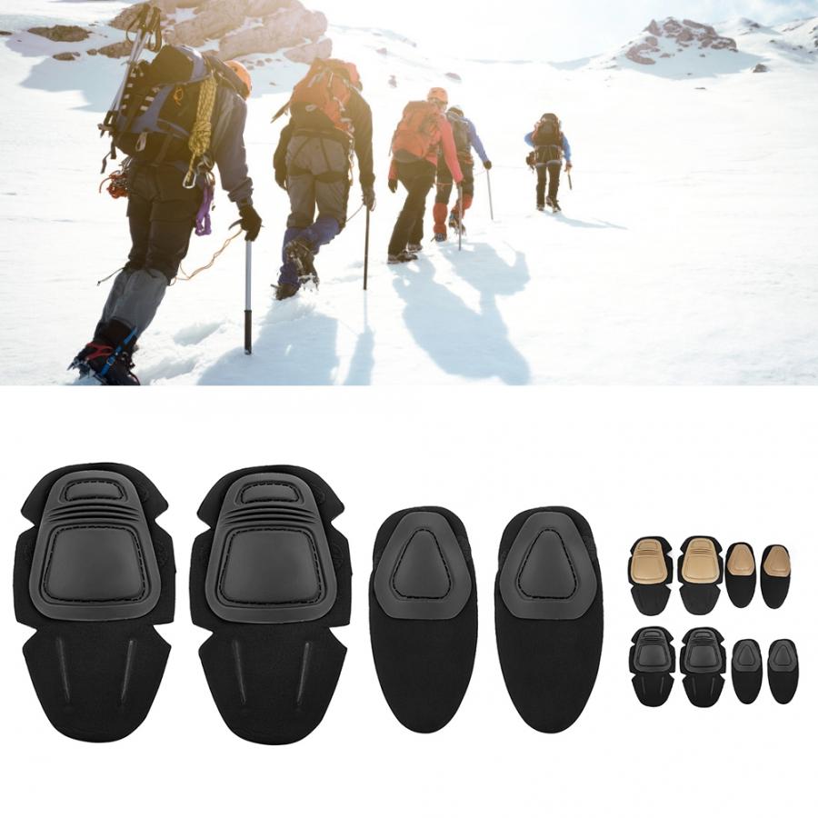 Kniebeschermer Kniebeschermers Elleboogbeschermers Kit Beschermende Gear voor Indoor Outdoor Sport Concurrentie kneepad