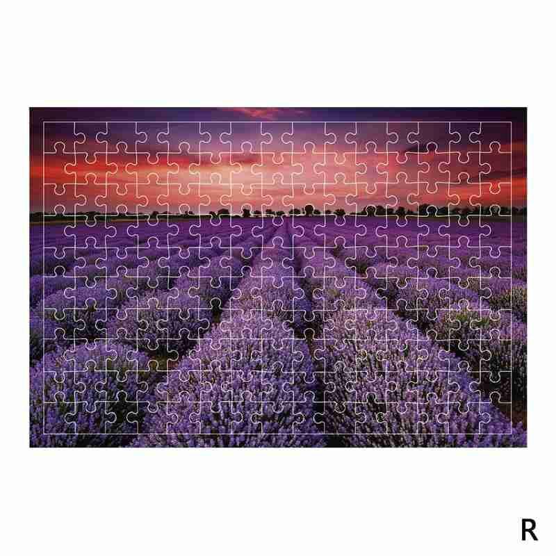 150 Piece Tube Scenery Intelligent Puzzles For Children Interactive Jigsaw Education Learning Brain Adults Teaser Toy Assem L7P0: R