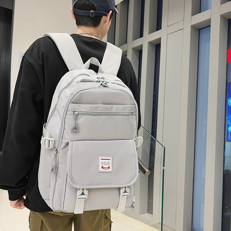 Dcimor Waterdichte Nylon Rugzak Mode Grote Capaciteit Reistas Voor Mannen Cool Rugzakken Vrouwen Schooltas Boek
