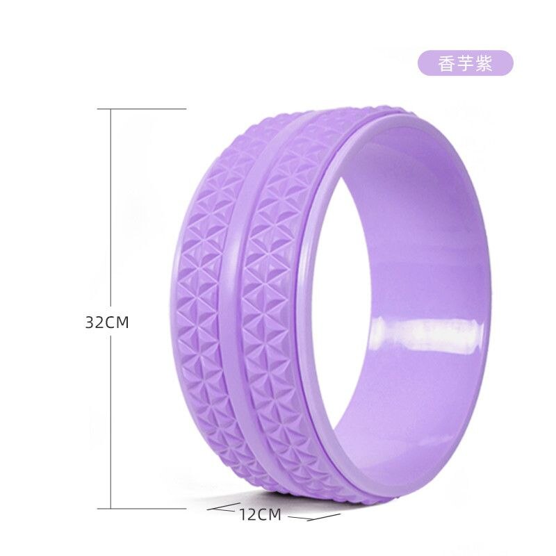 Yoga Wiel Open Back Home Fitness Oefening Apparatuur Beginners Open Schouder Massage 3d Antislip Pilates Ring Dharma wiel: B