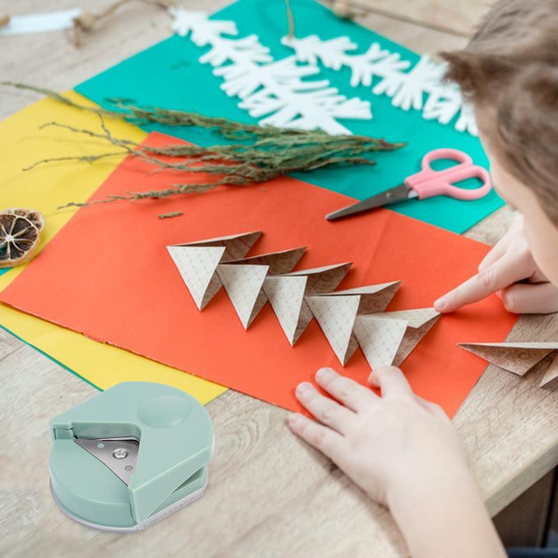 Rotunjitoare de colțuri ,  r4 perforatoare de colțuri, trimmer portabil pentru tăiere de hârtie, pentru tăiere de cărți foto, jurnal de resturi alimentare, instrumente de scrapbooking diy