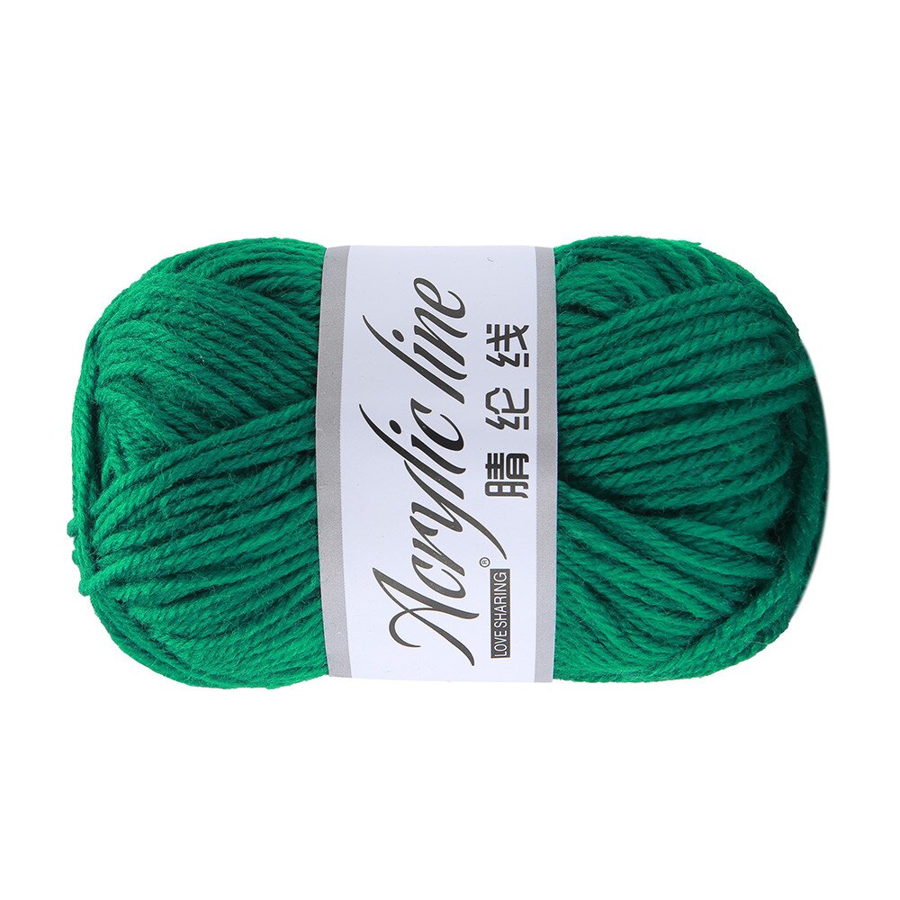 Chunky Green Acrylic Yarn for Irish Woman Hand Knitting St. Patrick's Day Shamrock Table Runner Tablemat Clover Coaster Tapestry: G