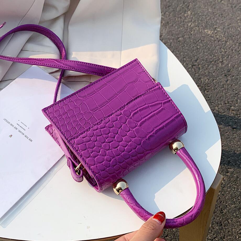 Mini-tassen met stenen patroon voor dames, crossbody schoudertassen, reistassen voor dames, crossbody tassen