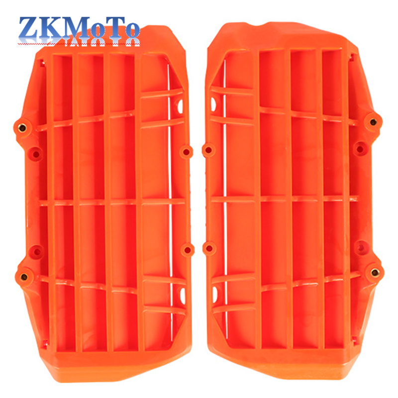 Couvercle de protection de grille de radiateur en plastique pour moto, pour KTM XCF XCW XCFW XCRW EXC SX XC SXF SXS 125 150 200 250 350 450 525: Orange