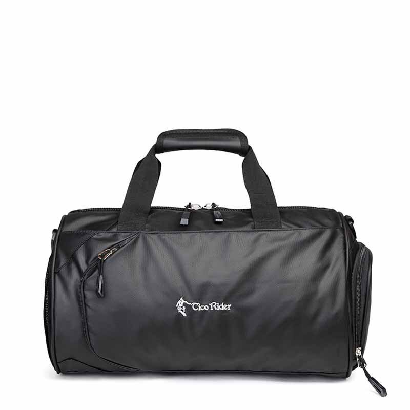 Mannen Korte-afstand reistas Sporttas Sporttas Vrouw Fitness Zakken Duurzaam Multifunctionele Handtas Outdoor Schouder tote: black / Large size