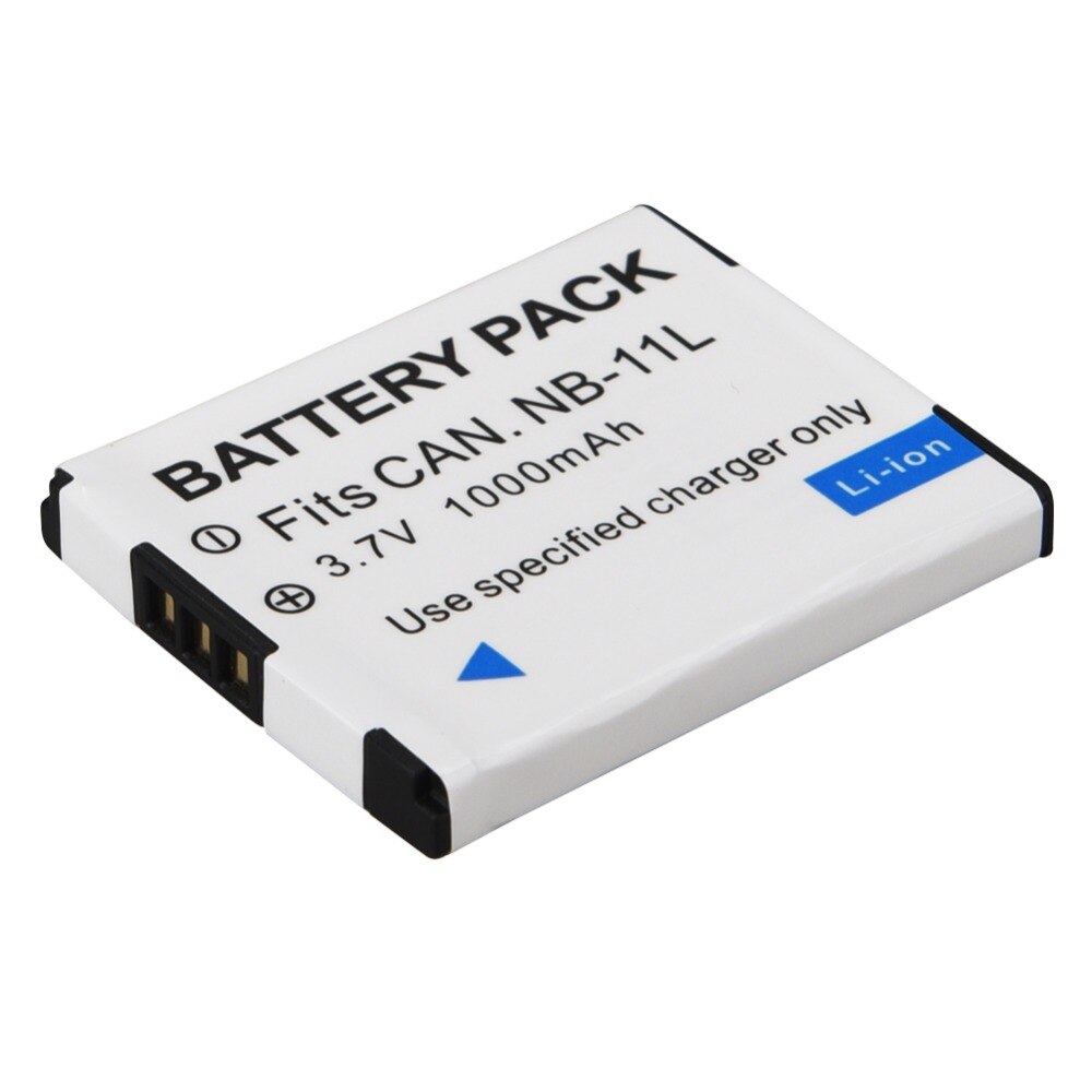 1 ST 3.7 V 1000 mAh NB-11L Batterij NB 11L NB11L Voor Canon A2600 A3500 A4000IS IXUS 125 132 140 240 245 265 155 HS