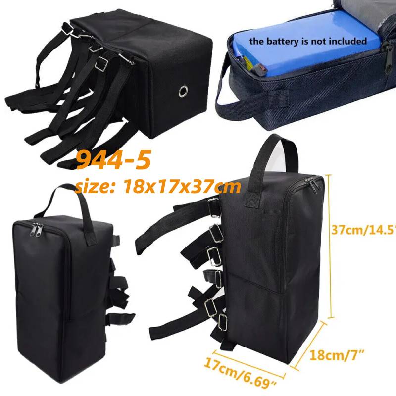 22 Maten Elektrische Fiets Case Elektrische Fiets Bagage Opslag Fiets Elektrische Fiets Pvc Li-Ion Batterij Scooter S M L-