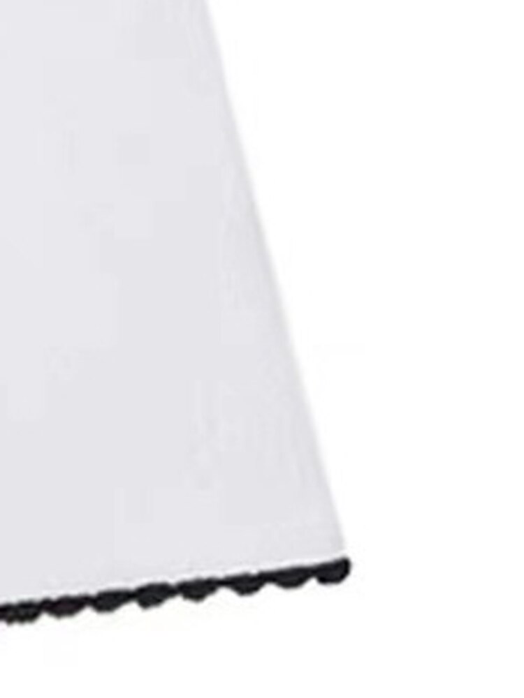 Gilet + short en Tweed pour femmes, veste sans manches en dentelle, couleur contrastée, printemps 2022: Shorts / M