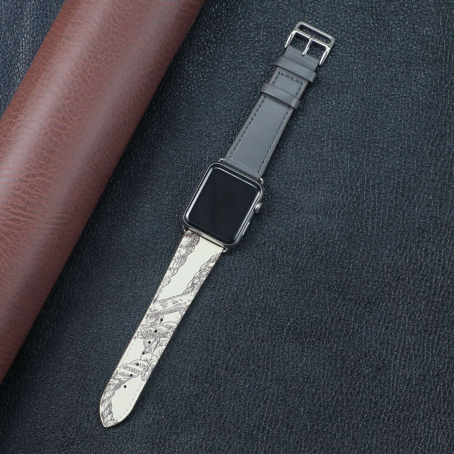 Leather band for Apple watch strap