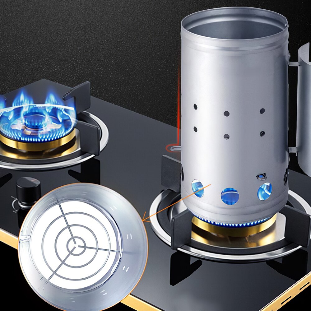 Stainless Steel Charcoal Barrels Leak Hole Charcoal Firing Basket