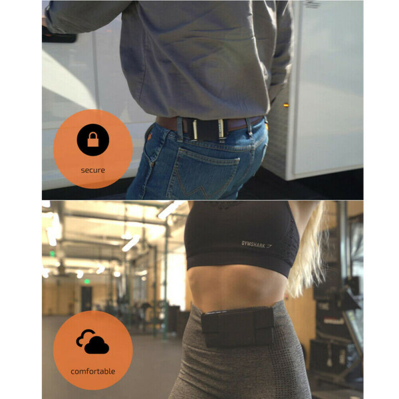 Ultradünne Beutel Taille Tasche Minimalistischen Unsichtbar Brieftasche Mini Pouch Schlüssel Karte Telefon Taille Tasche Mini Beutel Sicher für Schlüssel Karte telefon