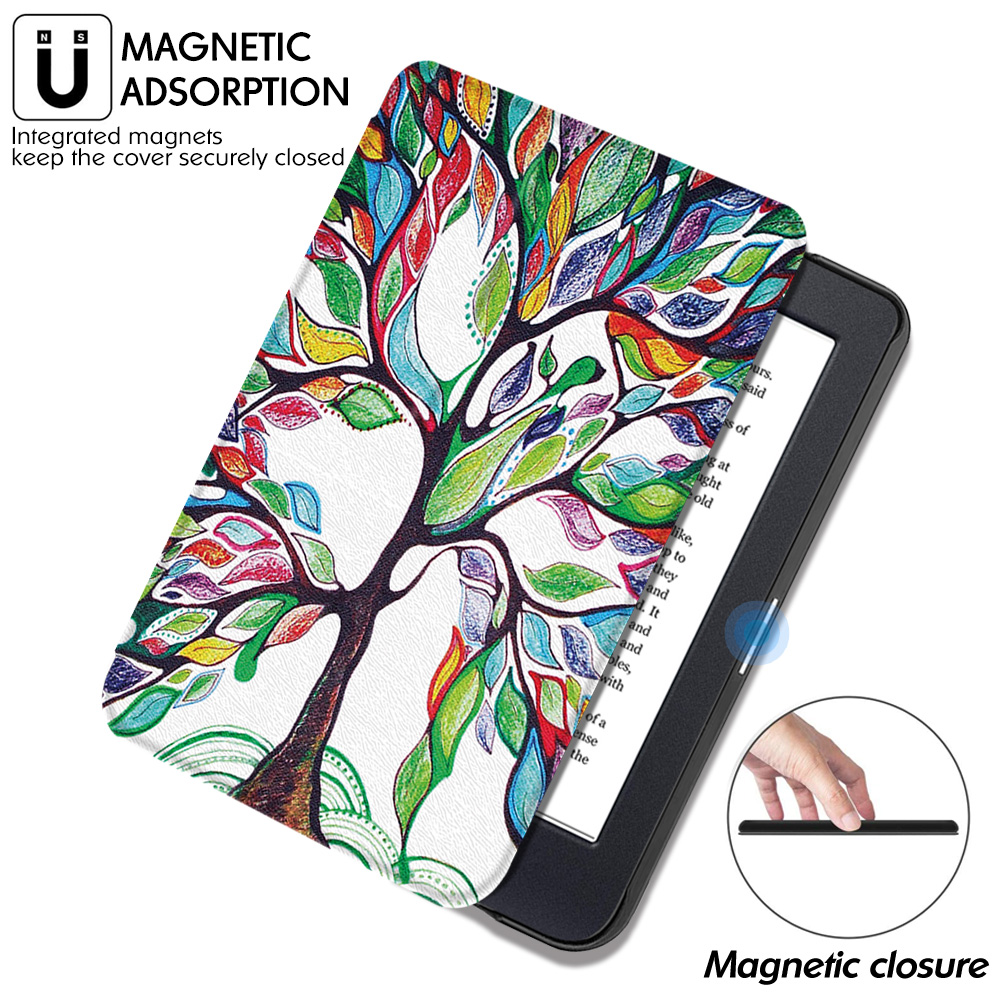 Kobo Nia Case (Model N306 Vrijgegeven)-Lichtgewicht Slanke Beschermhoes Met Magnetische Sluiting/Auto Sleep/Wake