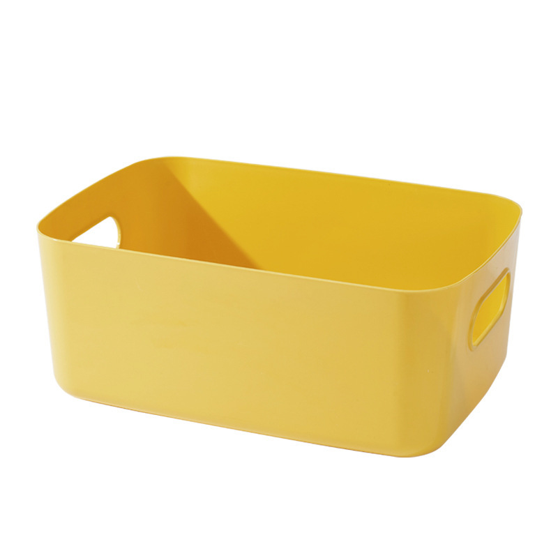 Opbevaringsboks Plastik PP - Husholdning, Køkken, Kosmetik, Snacks, Sortering: Lysegul