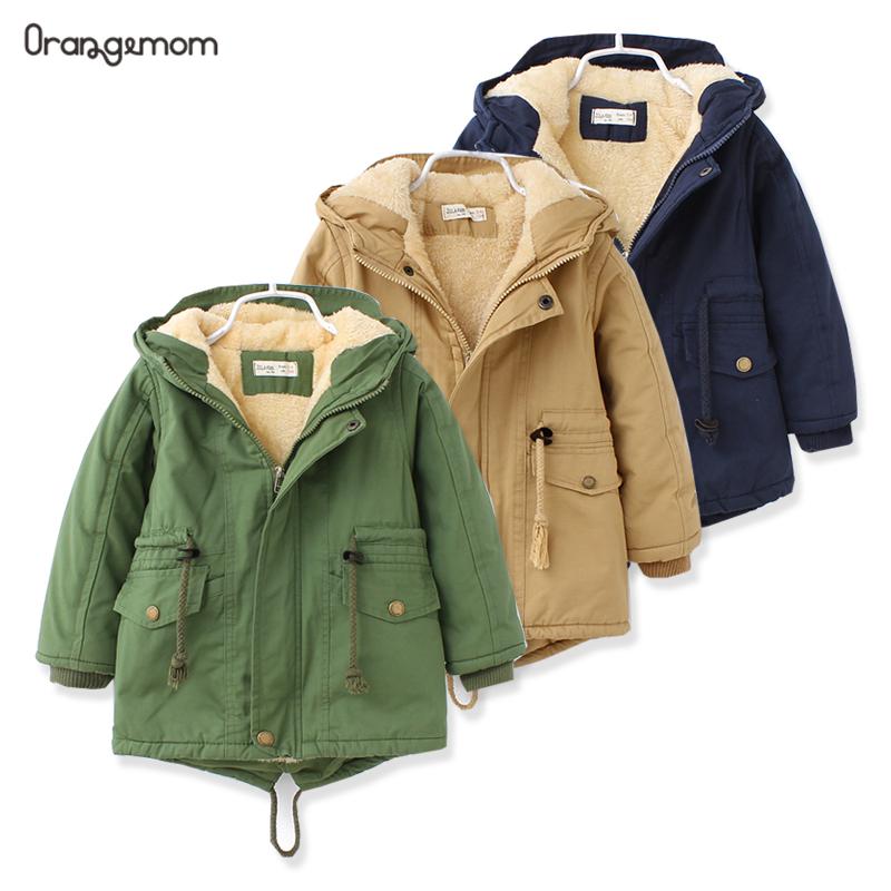 Warm Kids Winter Jassen Voor Jongens Jas Meisjes Winter Parka 3 Kleur Peuter Warme Kleding Lange Herfst Winter Jas voor Meisje