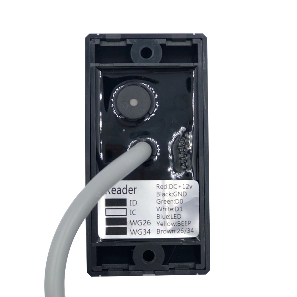 Mini 125Khz 13.56Mhz Wiegand Reader Rfid Nfc Card Deur Toegangscontrole Slave Reader Proximity Rfid Kaartlezer
