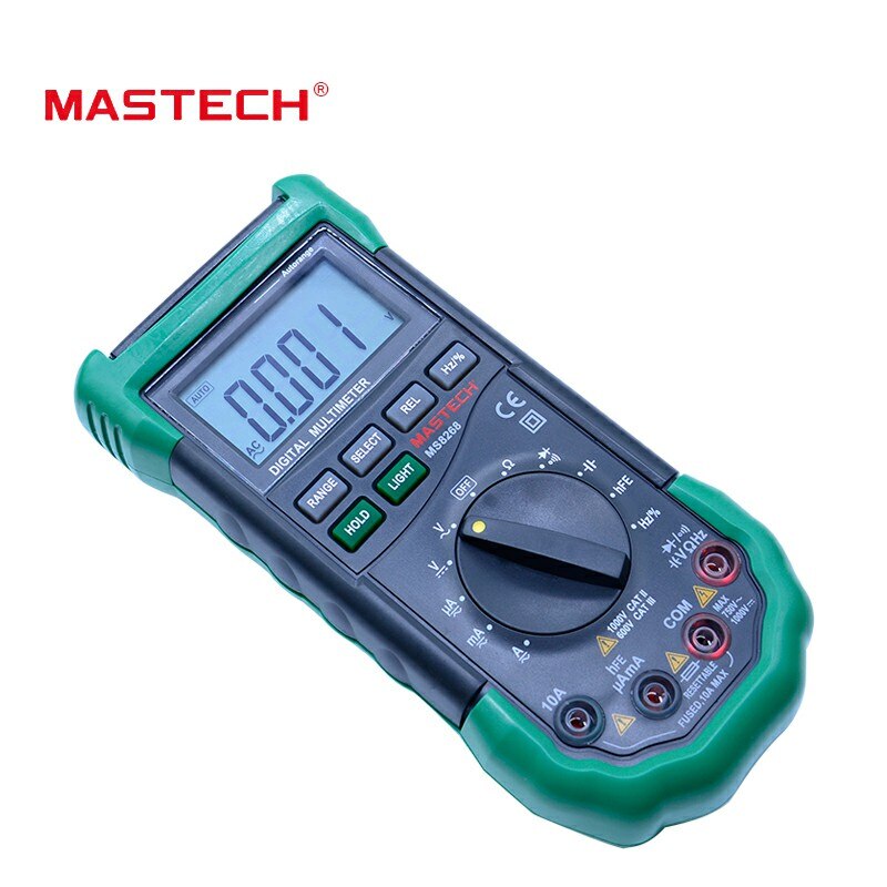 Digital-Multimeter MASTECH MS8268 Auto Bereich Voll schutz ac/dc amperemeter voltmeter ohm Frequenz elektrische tester Multitester