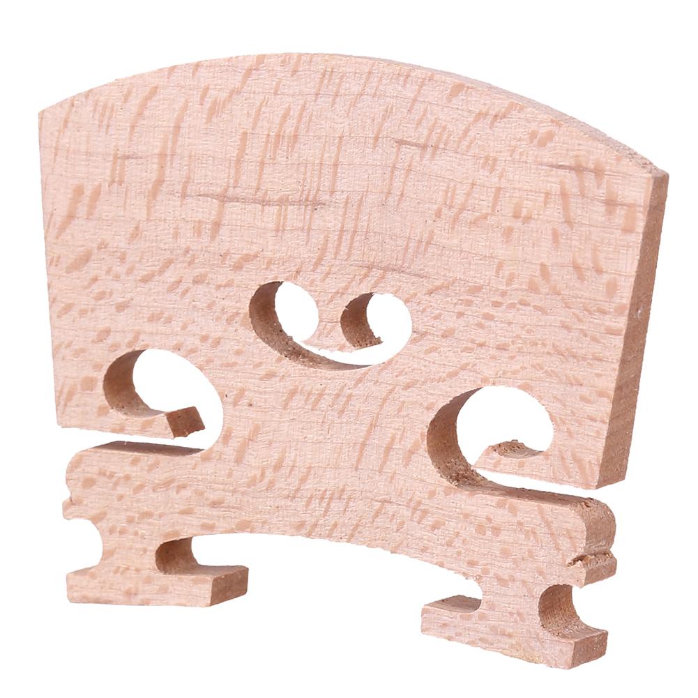 Optional Sizes Durable Violin Bridge Violin Bridges Fiddle Maple Wood for 4/4-3/4 Size Instrument Accessories Violin Strings: 	12