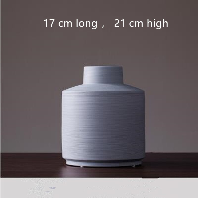 Ceramic vase, European-style art, home office restaurant bar desk table decorations, wedding decoration: style  1