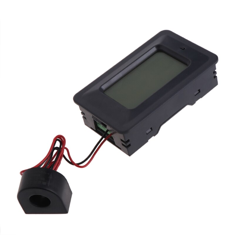20/100a ac lcd digitalt panel power watt meter monitor spænding kwh voltmeter amperemeter: 100a