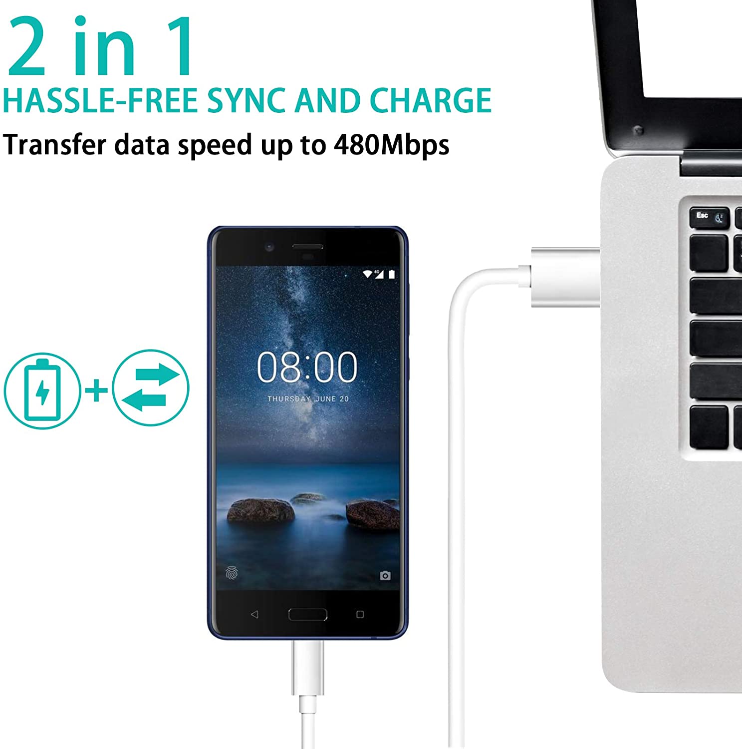 Micro Usb Kabel Android Charger Cable Fast Charge Voor Huawei Y7 Y9 Honor 8S 8A 8C 8X 7S 7A 7C 7X 6A 6X 10 20 9 Lite 20i 10i 9i