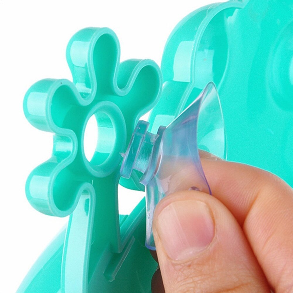 1 Uds. de dibujos animados Sucker Gecko cepillo de dientes de pared de succión juegos de baño soporte de cepillo de dientes accesorios sanitarios al azar