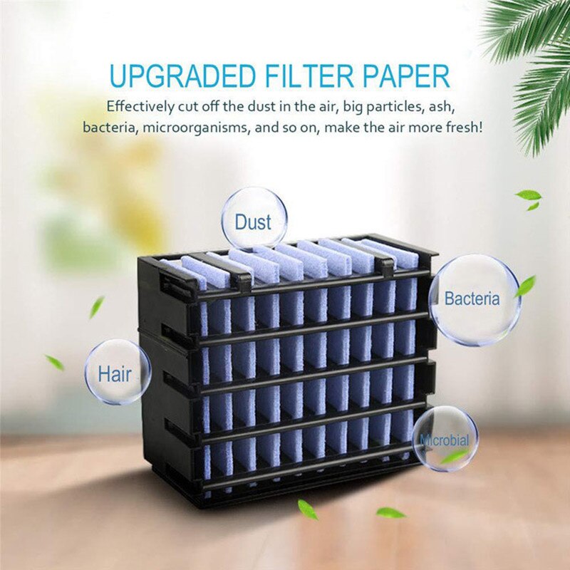 7 farve nat lys luftkøling blæser maskine hjemme bil kontor usb mini bærbar luftfugter desktop klimaanlæg