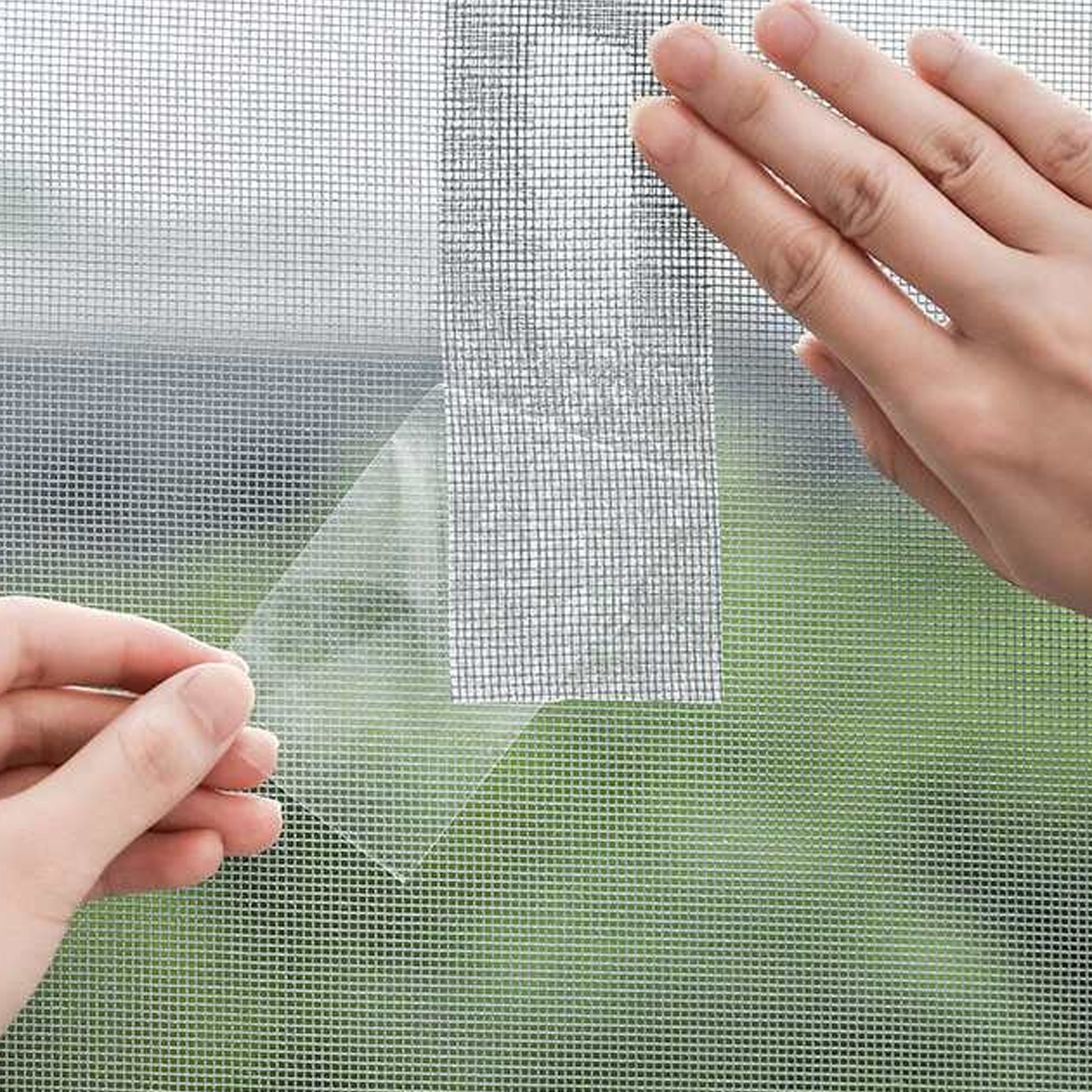 Mosquito Scherm En Venster Patchen Patch Gat Patch Zelfklevende Venster Zand Patch Patchen Gaas Mesh Patch Patch