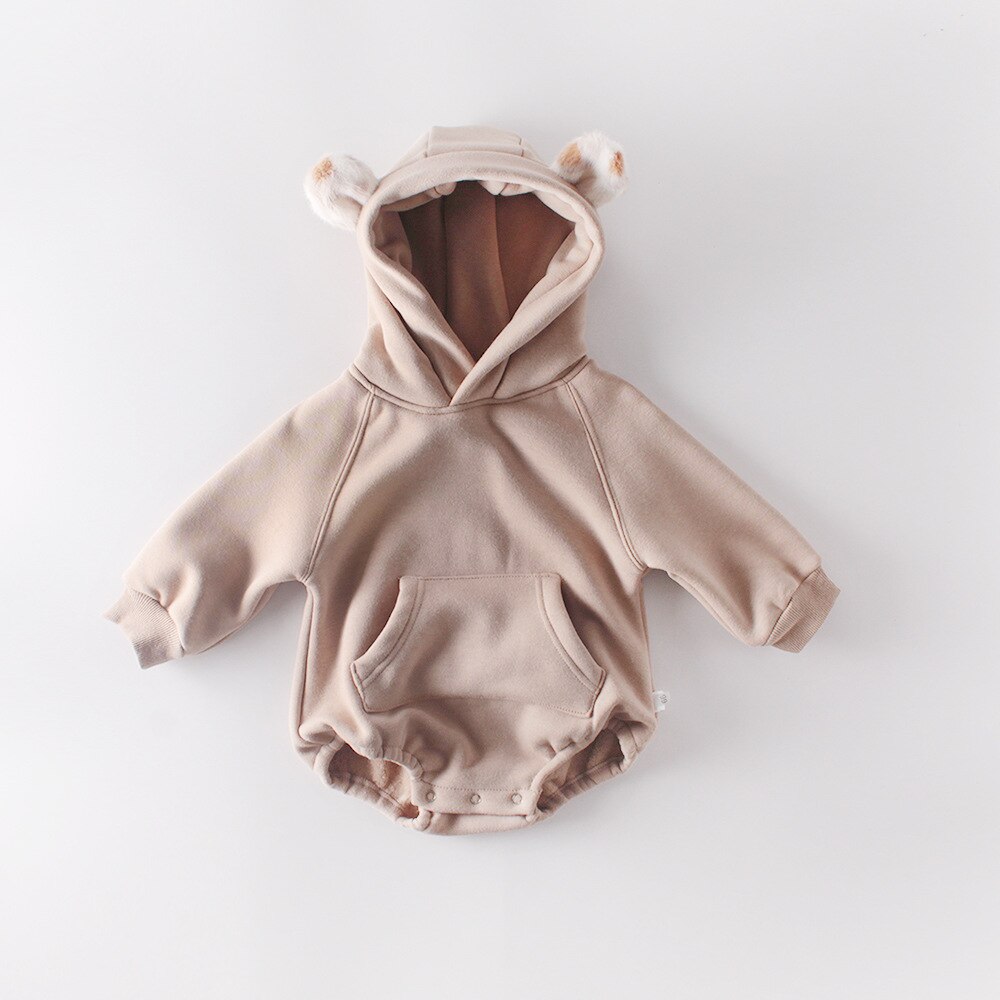 Body dessin animé pour bébé fille | Vêtements pour bébés filles, longues manches, combishort pour garçons, combinaison coréenne ours pour bébé
