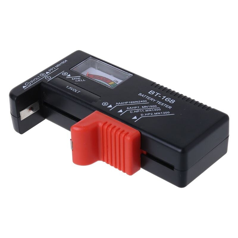 HX6A Universele Batterij Tester Aa Aaa Cd 9V Knoopcel Checker Volt Tester Checker