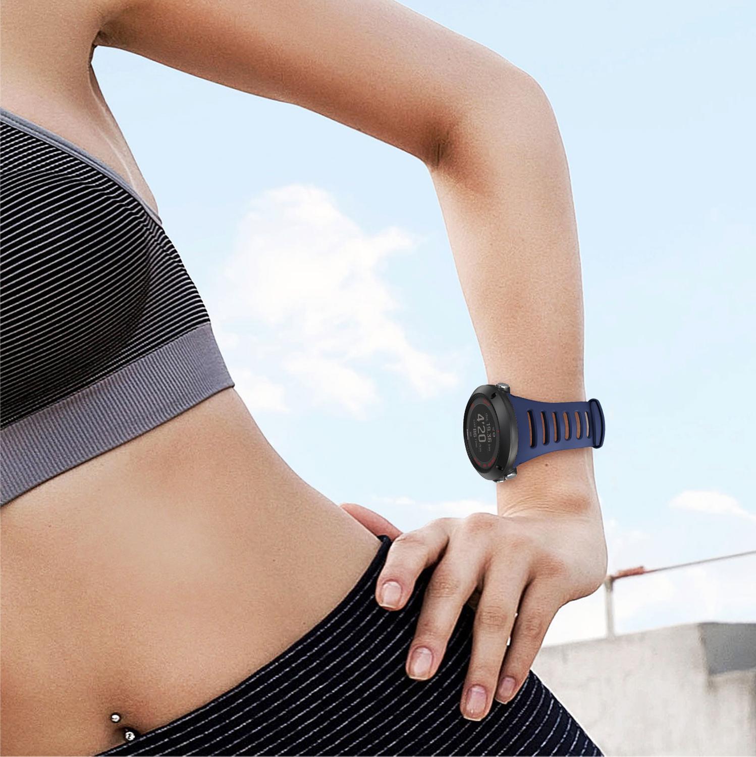 Correa de reloj deportiva para Suunto Ambit, pulsera de silicona transpirable, correa de reloj para SUUNTO Ambit1 Ambit 2 Ambit3