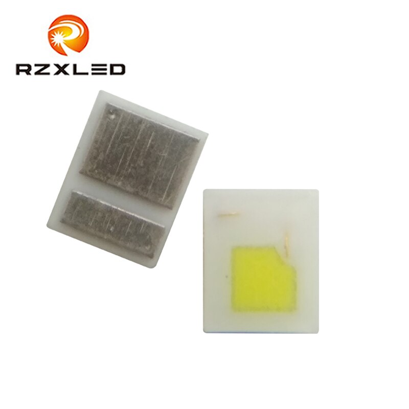 30pcs/lot 1W 5W led chip 2216Package 3V White4700K 5000K 5500K for DRL daytime running lights light-emitting diode