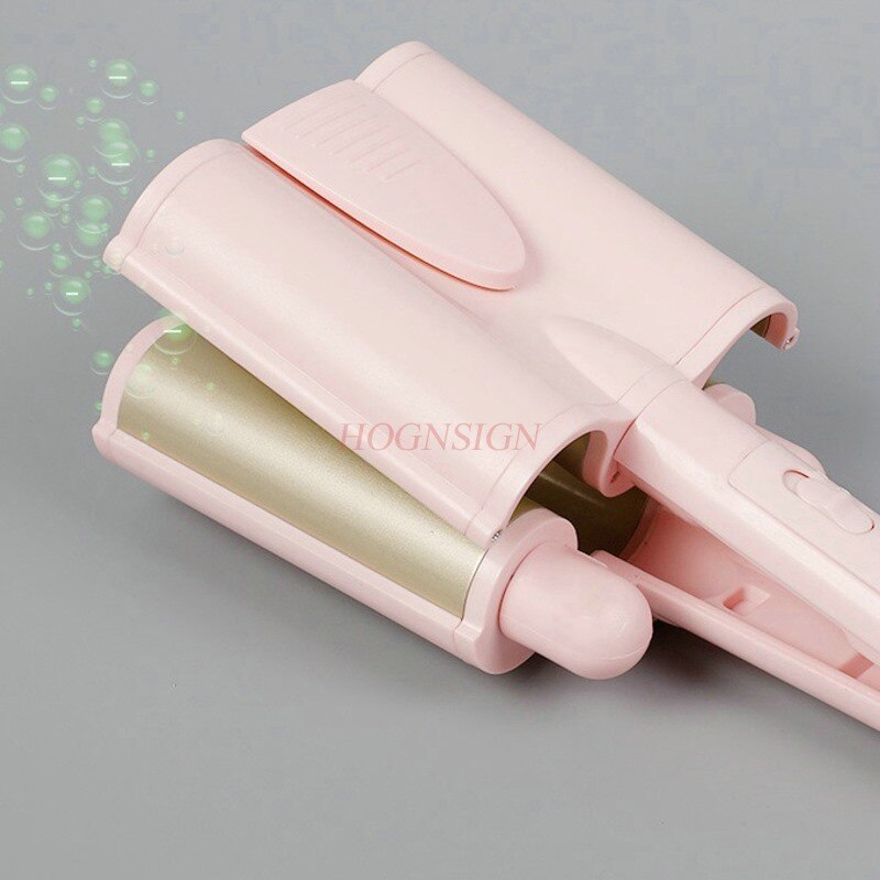 Head Curling Rod Water Ripple Electric Curling Rod Curler Three Stick Wave Big Volume Artifact Corn Perm Splint