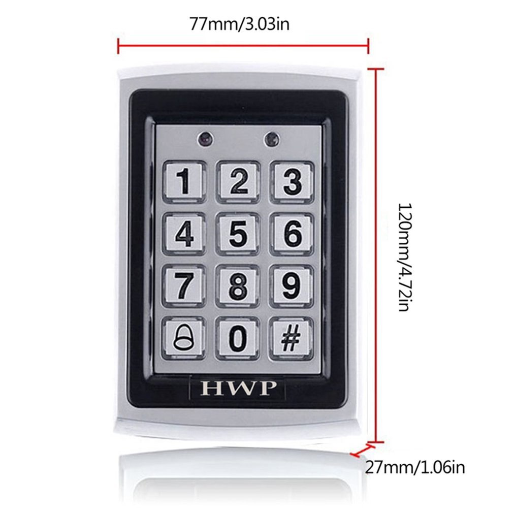 Door Access Control System Diy Kit With Electronic Magnetic Lock Power Supply Metal Access Keypad 1 Set