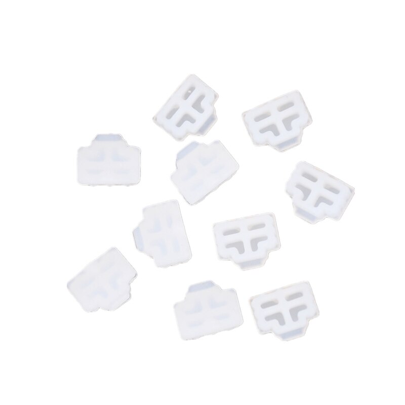 100pcs Ethernet Hub Port Anti Dust Cover Cap Dust Protector Plug Plug For Laptop / Computer / Router Connector (RG45)
