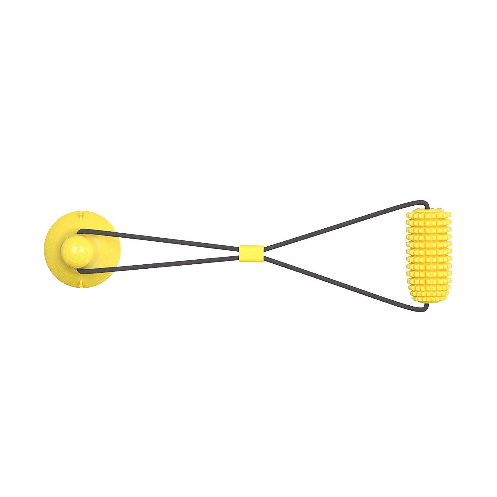 Corn-shaped Squeaky Dog Toys Puppy Toys Dogs Supplies Doggy Chews Cotton Rope Tooth Cleaning Toothbrush Dogs Food Toys: C