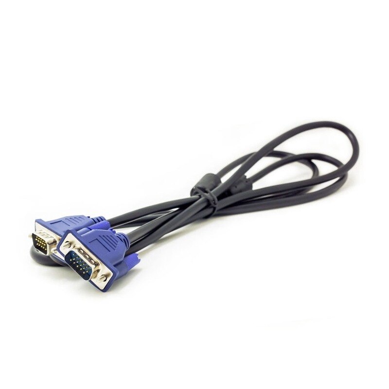 1080P VGA Cable Gold-plated Connector 1.5m 3m 3+2 15pin VGA to VGA Cable for computer projector monitor screen
